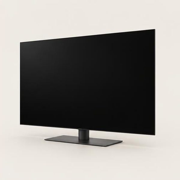 تلویزیون OLED ال‌جی ۵۵ اینچ روی پایه مرکزی
